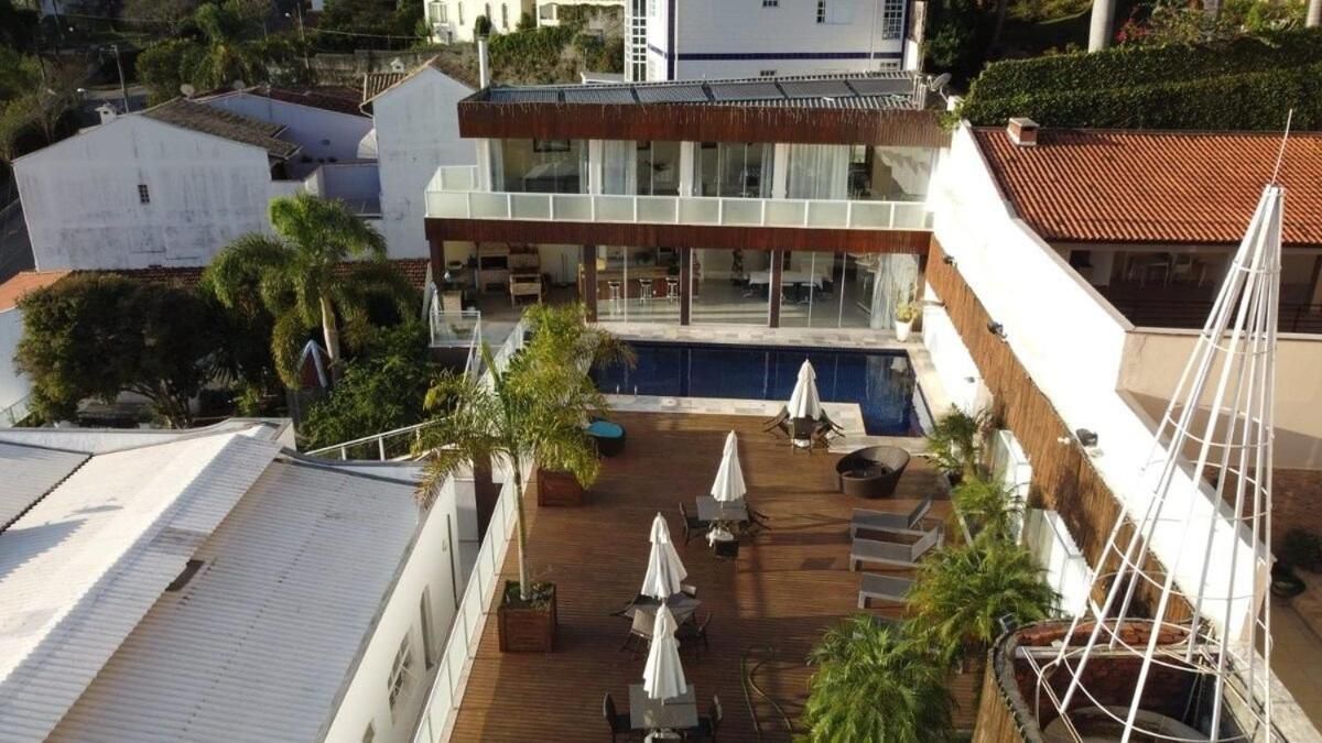Mansao Casa Blanca Em Sao Roque C/ 5 Vagas Garagem Villa Eksteriør bilde